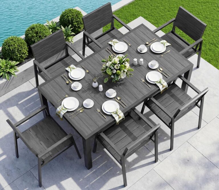 Vexwalx 7-Piece Outdoor Dining Set